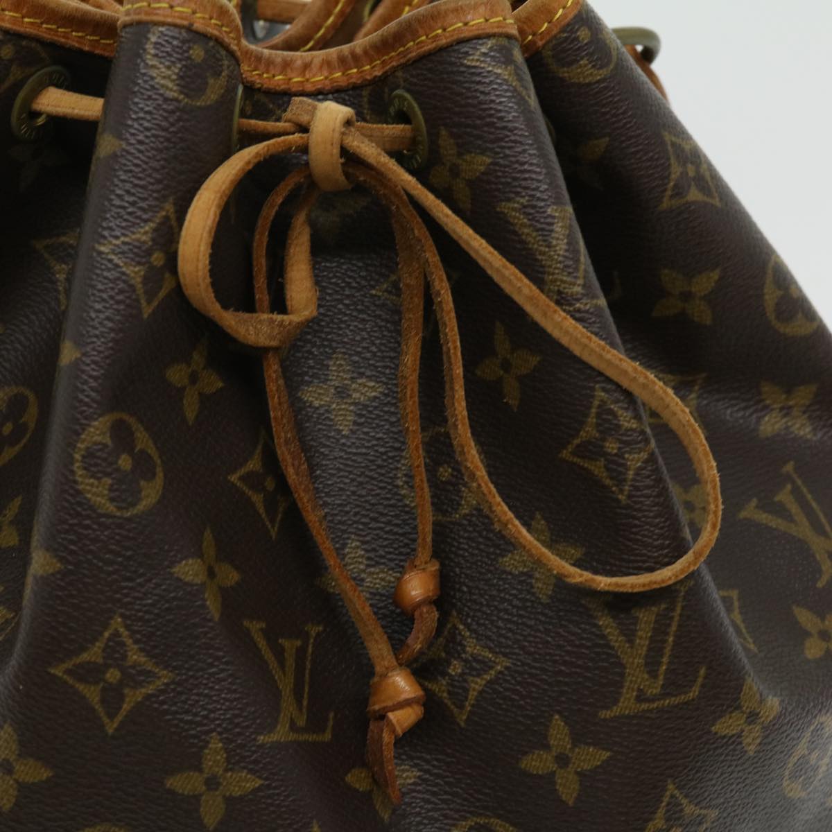 LOUIS VUITTON Monogram Noe Shoulder Bag M42224 LV Auth 30870