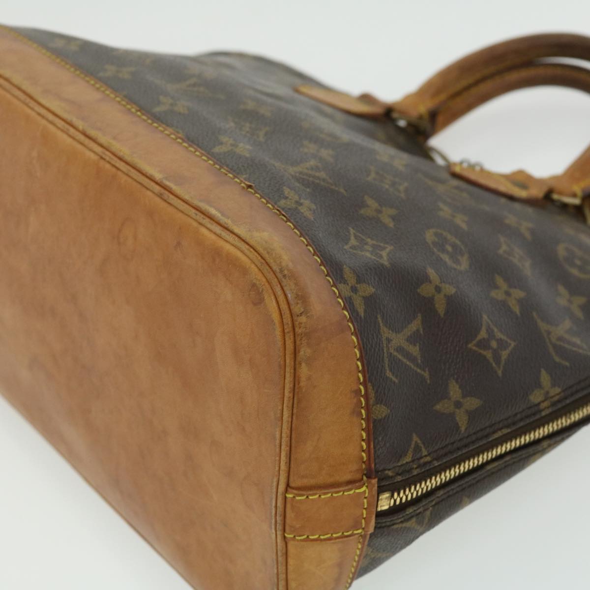 LOUIS VUITTON Monogram Alma Hand Bag M51130 LV Auth 30878