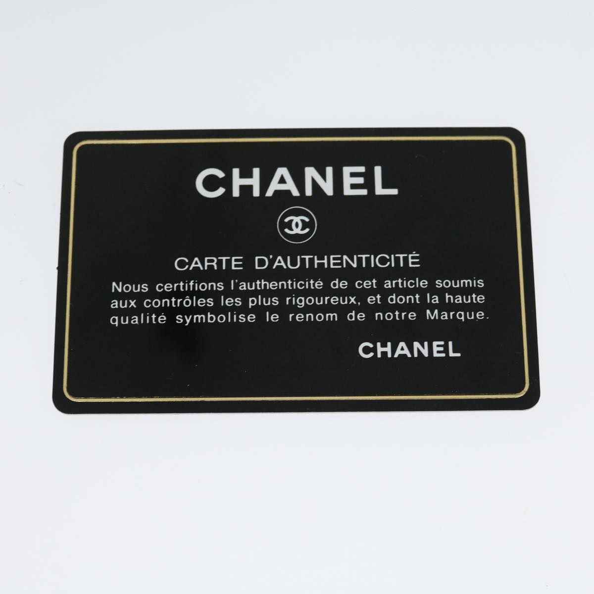 CHANEL Matelasse Boy Chanel Chain Shoulder Bag Lamb Skin White Black Auth 30944A