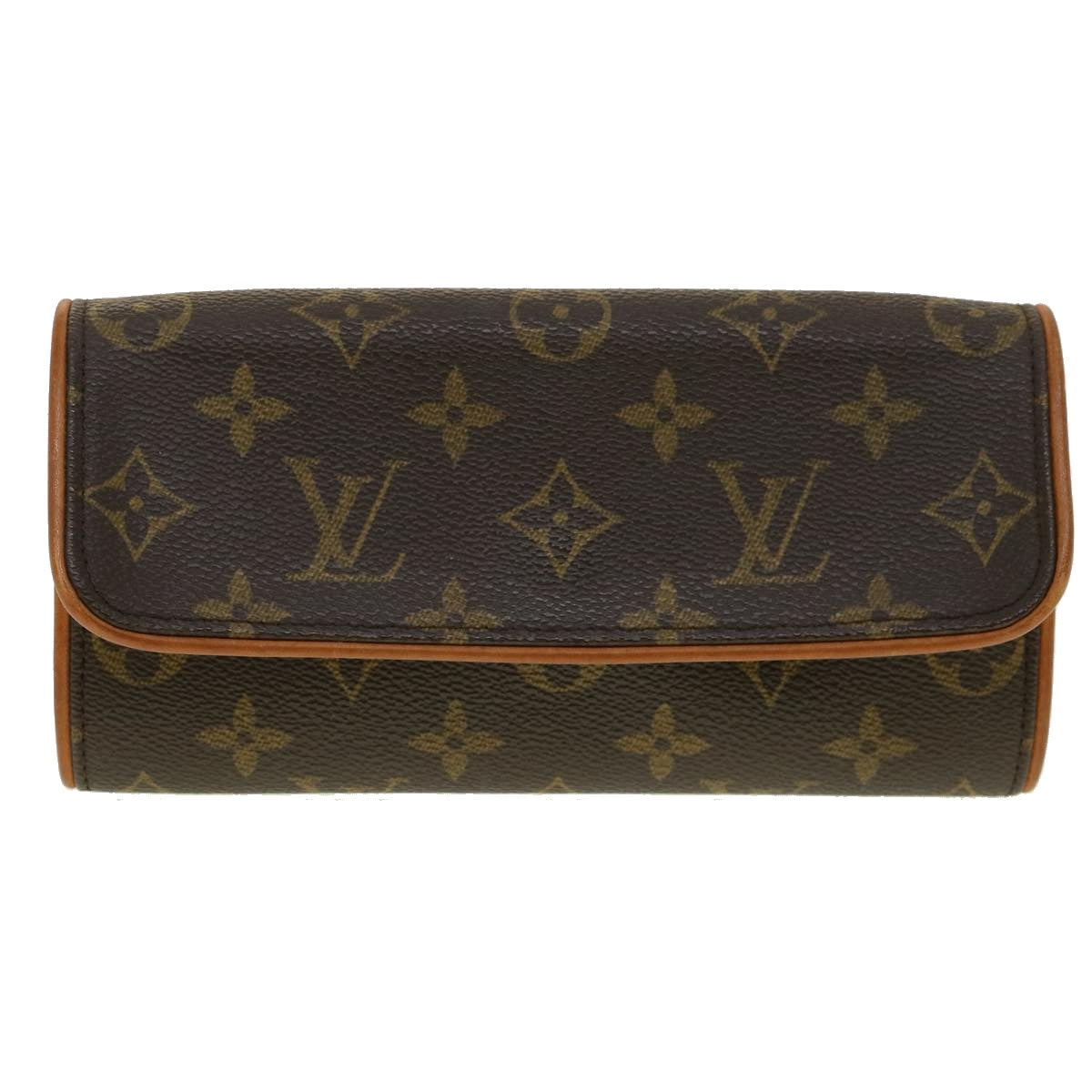 LOUIS VUITTON Monogram Pochette Twin PM Shoulder Bag M51854 LV Auth 31010