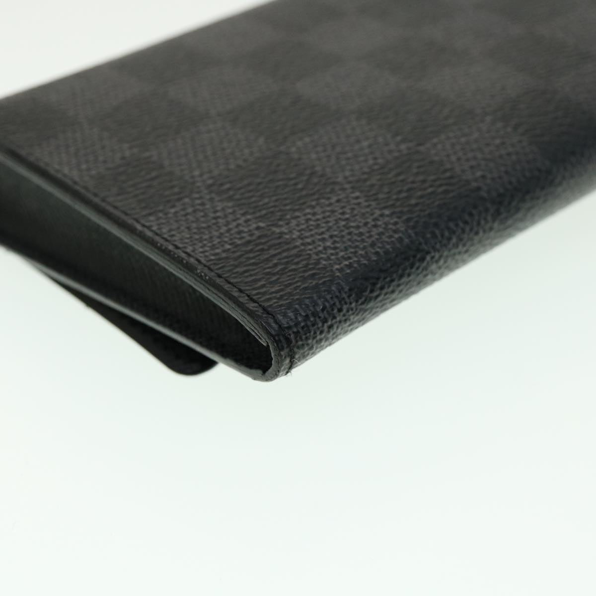 LOUIS VUITTON Damier Graphite Portefeuille long Modulable N63084 LV Auth 31040