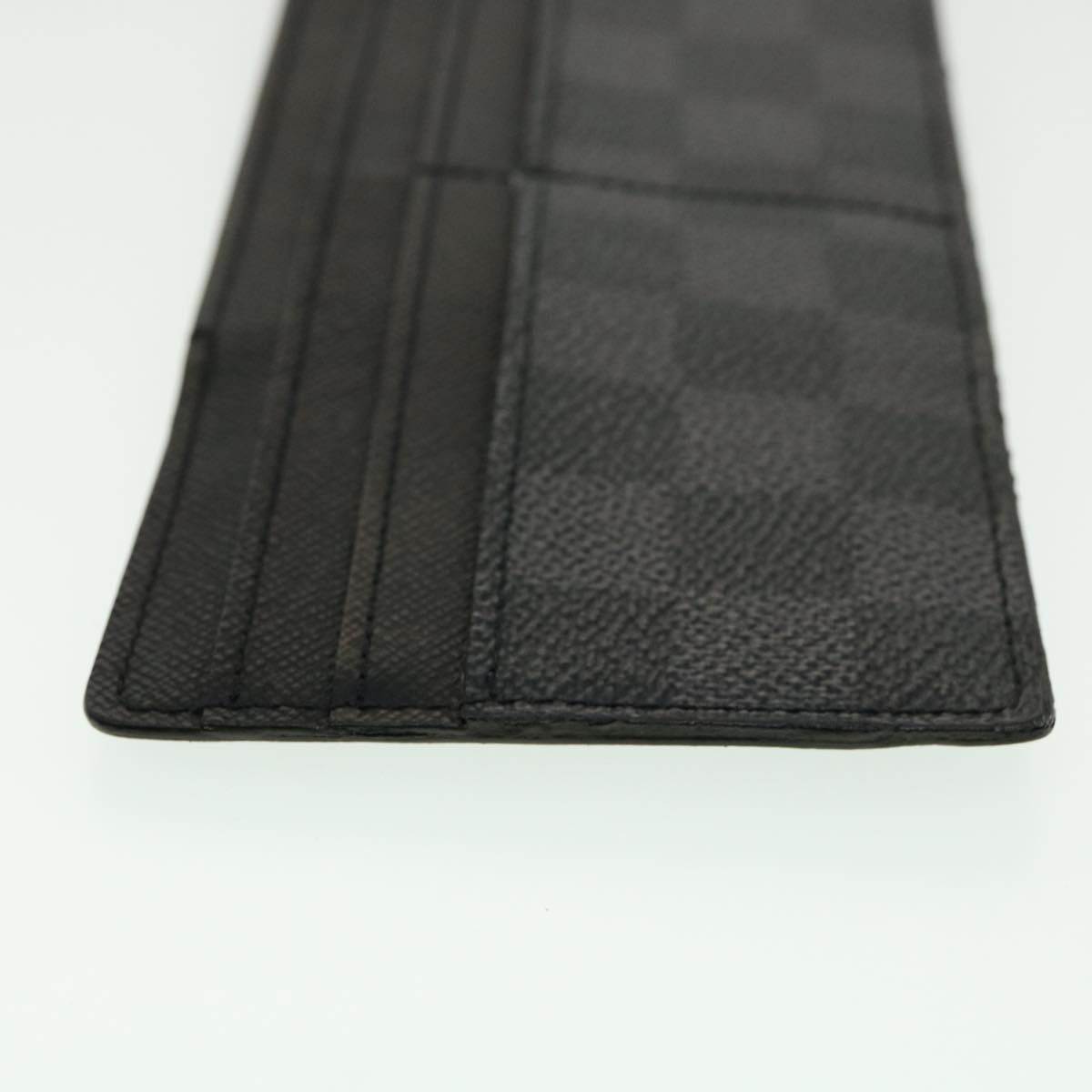 LOUIS VUITTON Damier Graphite Portefeuille long Modulable N63084 LV Auth 31040