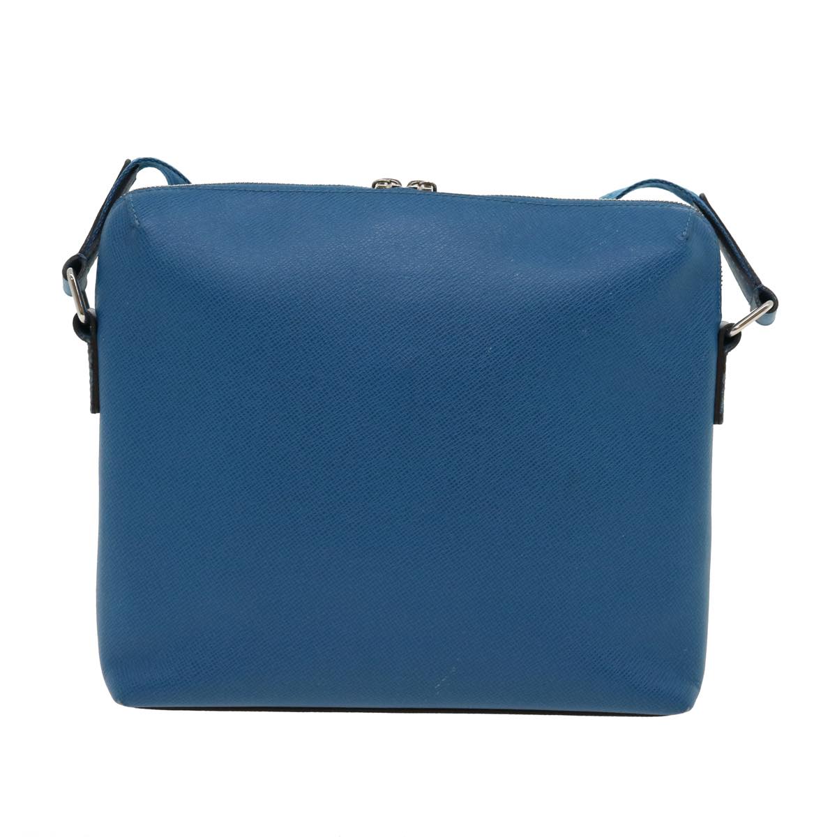 LOUIS VUITTON Taiga Grigori Shoulder Bag Blue M30235 LV Auth 31046 - 0