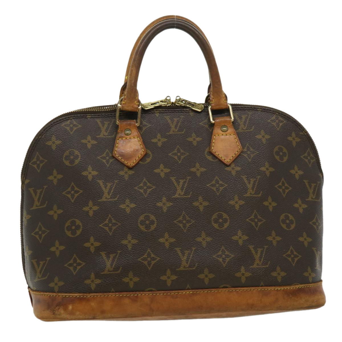 LOUIS VUITTON Monogram Alma Hand Bag M51130 LV Auth 31146