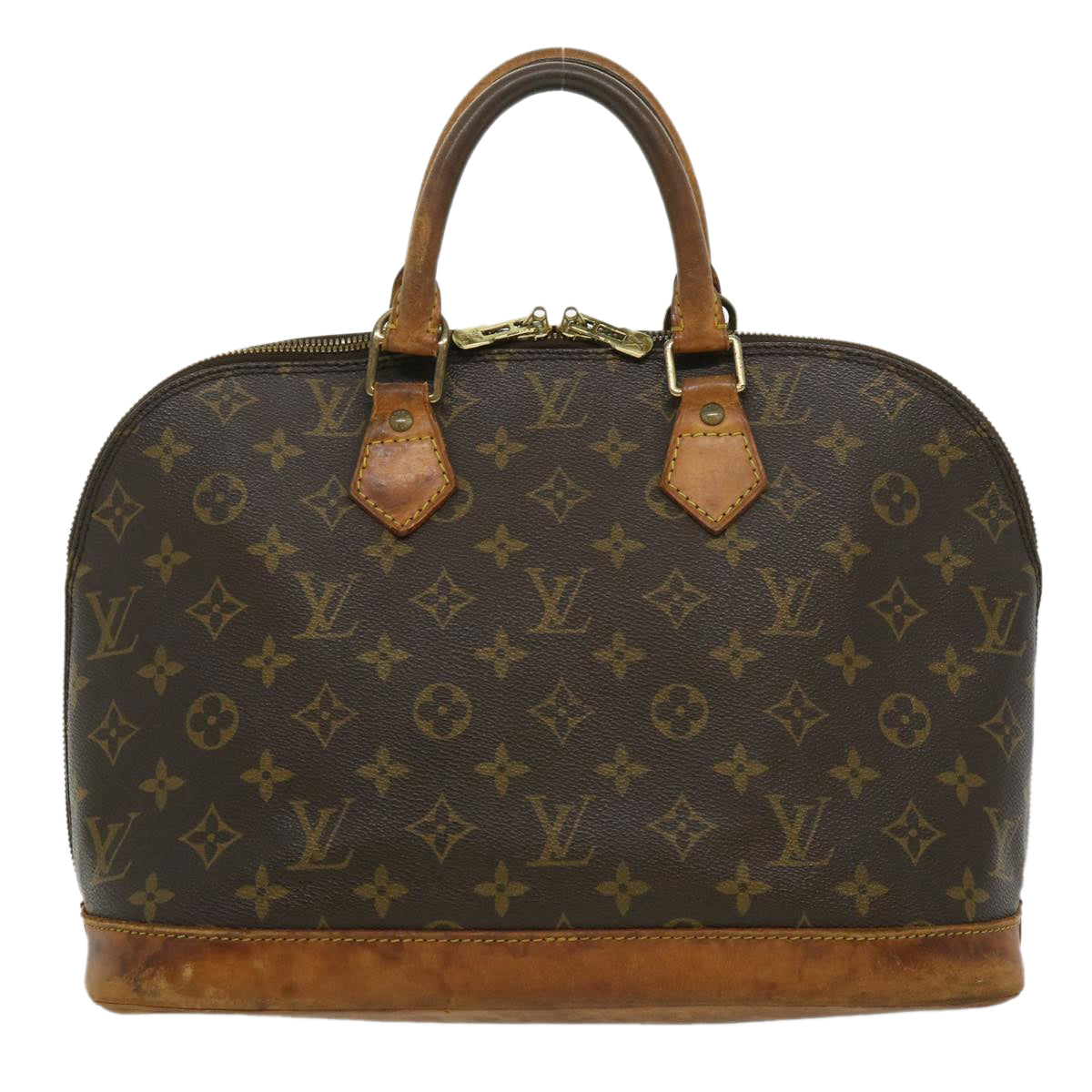 LOUIS VUITTON Monogram Alma Hand Bag M51130 LV Auth 31146