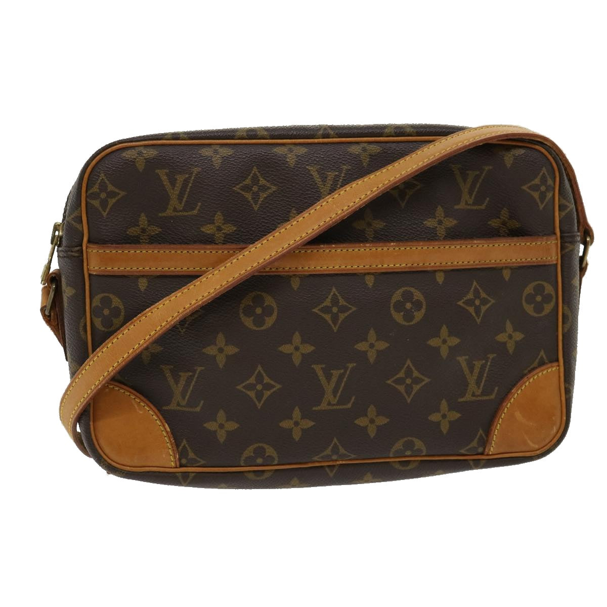 LOUIS VUITTON Monogram Trocadero 27 Shoulder Bag M51274 LV Auth 31161