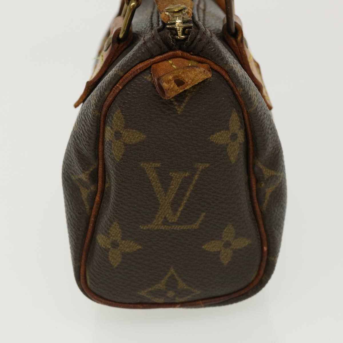 LOUIS VUITTON Monogram Mini Speedy Hand Bag M41534 LV Auth 31163