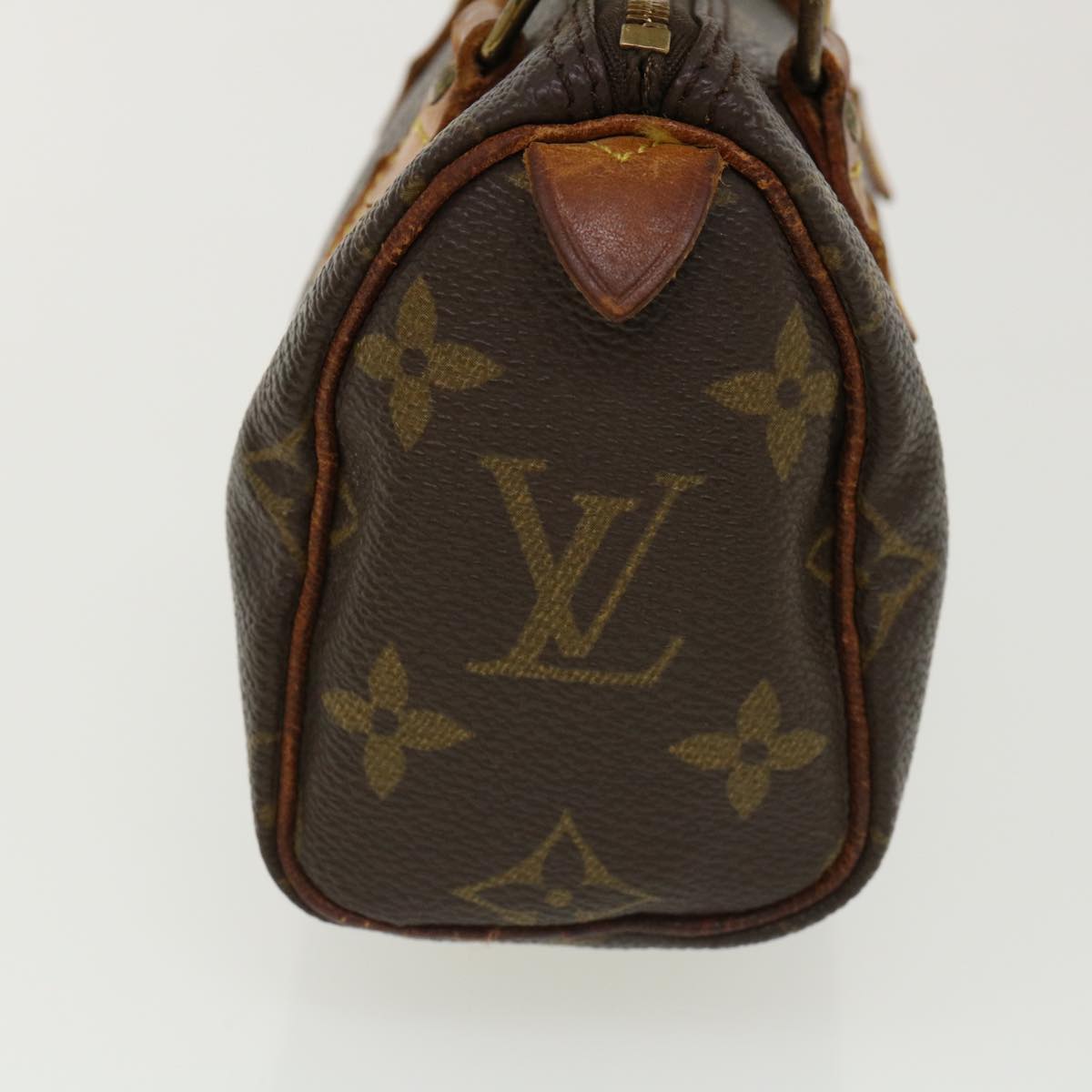 LOUIS VUITTON Monogram Mini Speedy Hand Bag M41534 LV Auth 31163