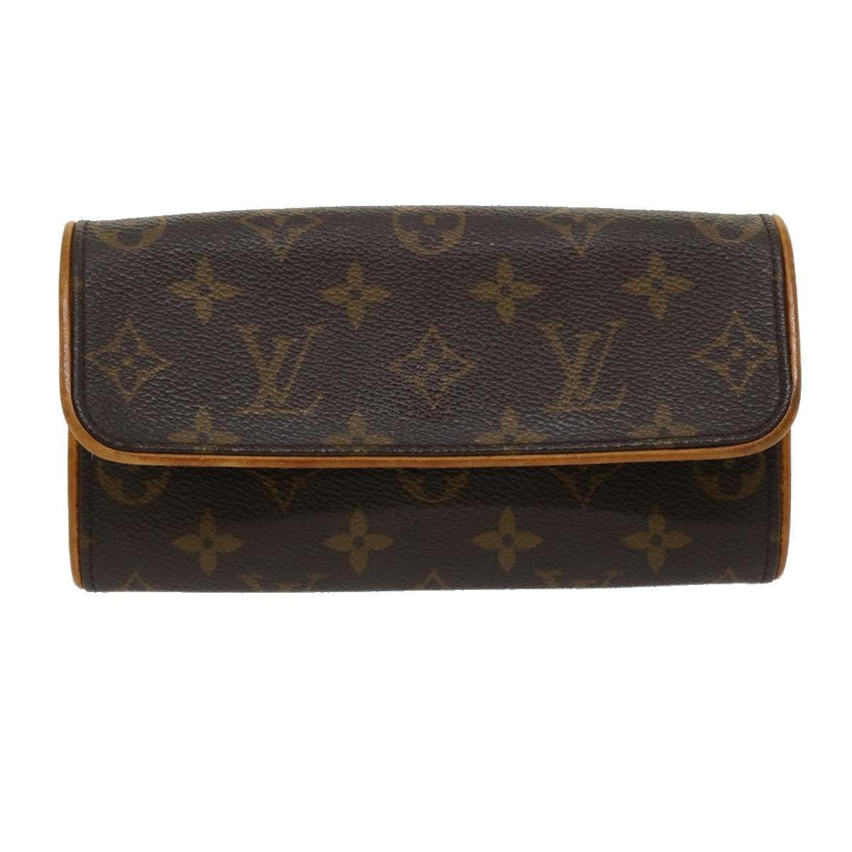 LOUIS VUITTON Monogram Pochette Twin PM Shoulder Bag M51854 LV Auth 31167