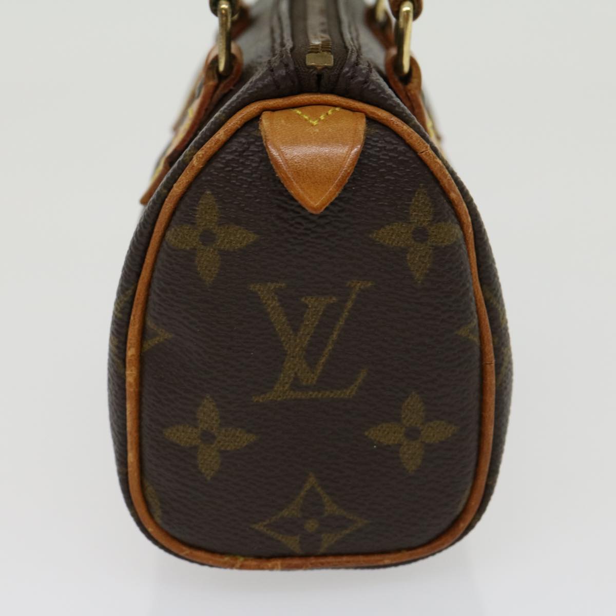 LOUIS VUITTON Monogram Mini Speedy Hand Bag M41534 LV Auth 31180