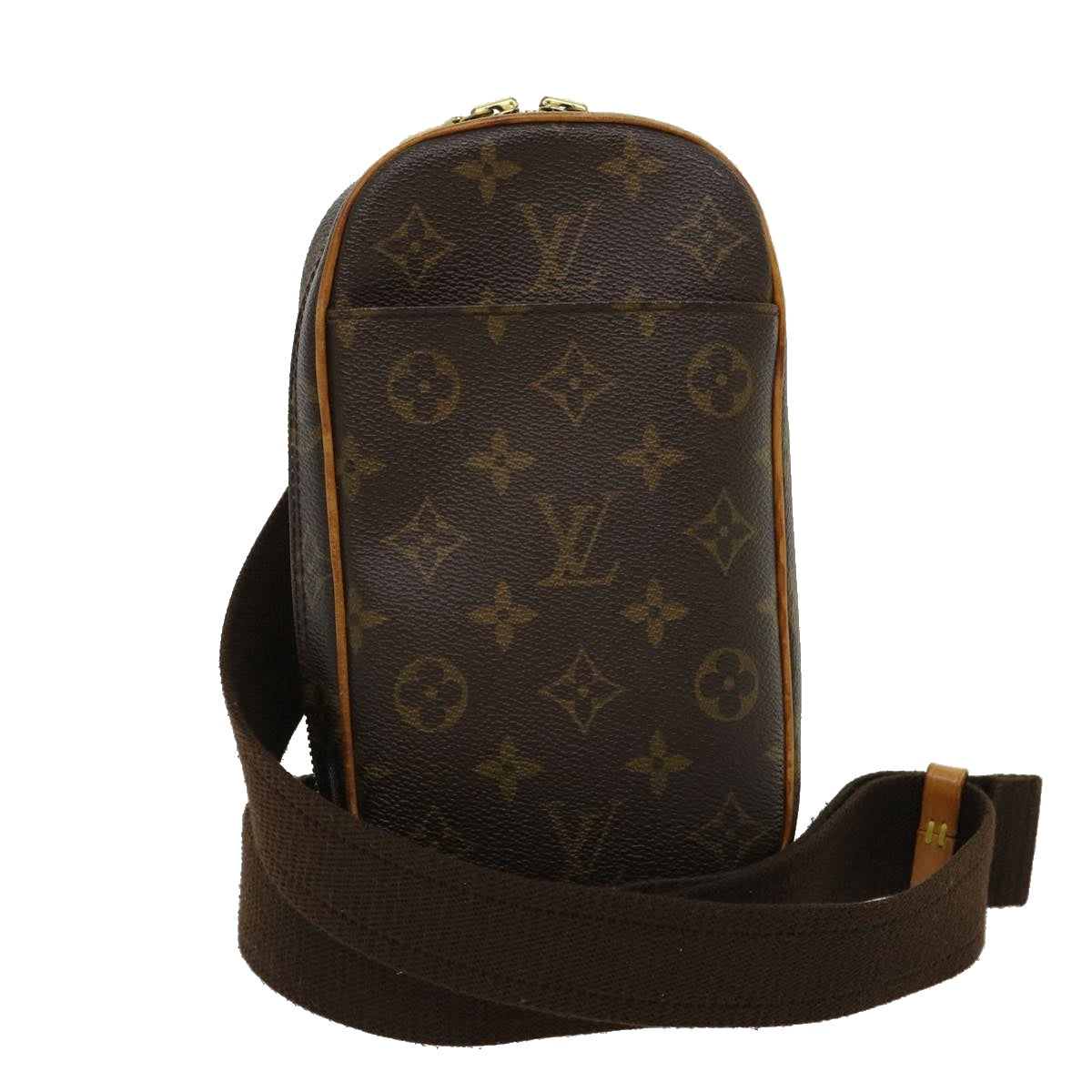 LOUIS VUITTON Monogram Pochette Gange Shoulder Bag M51870 LV Auth 31192