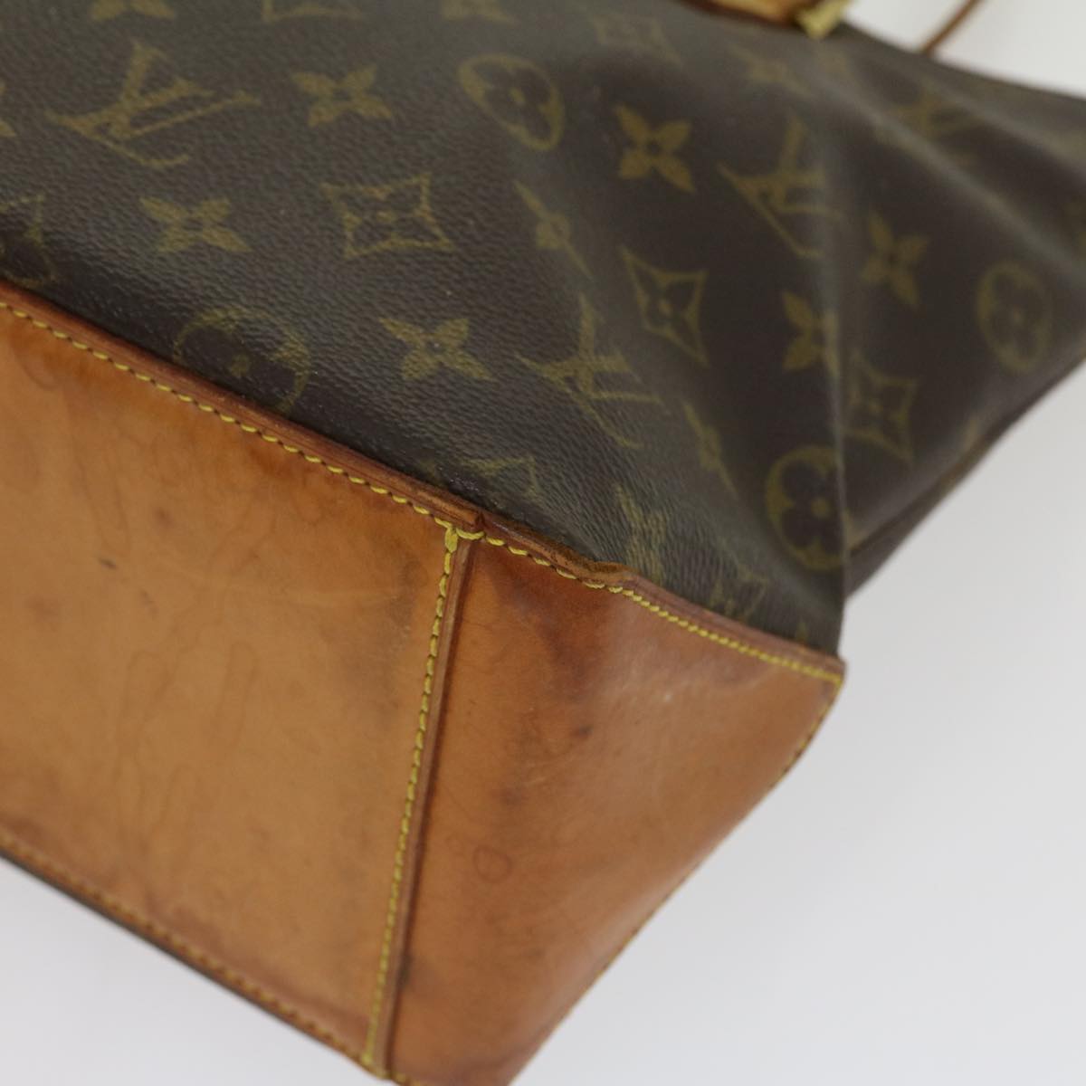 LOUIS VUITTON Monogram Cabas Piano Tote Bag M51148 LV Auth 31212