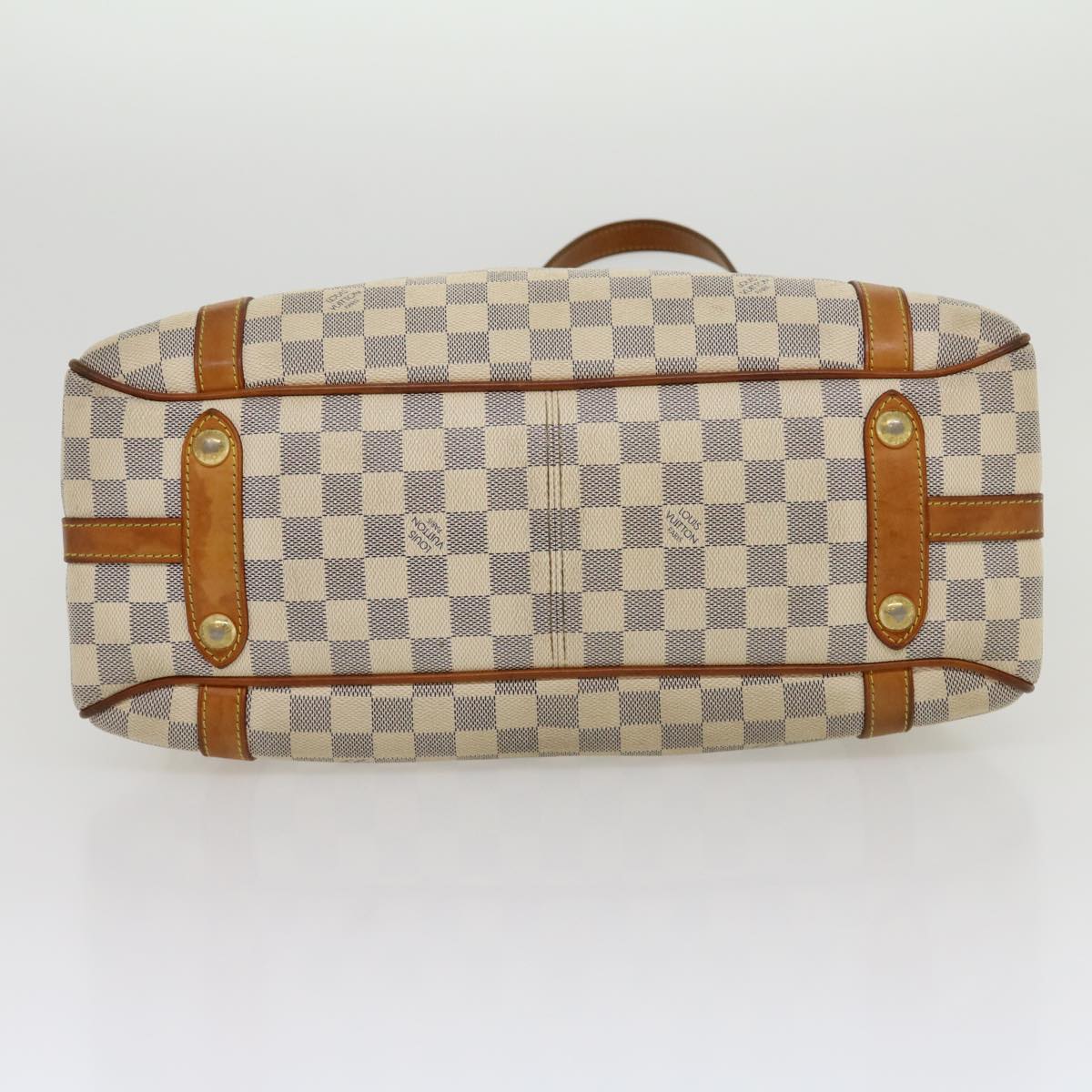 LOUIS VUITTON Damier Azur Stresa PM Tote Bag N42220 LV Auth 31218