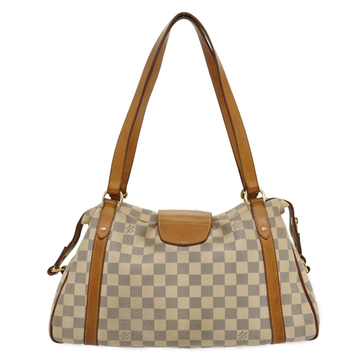 LOUIS VUITTON Damier Azur Stresa PM Tote Bag N42220 LV Auth 31218 - 0