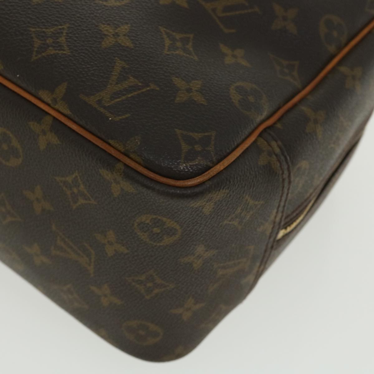 LOUIS VUITTON Monogram Deauville Hand Bag M47270 LV Auth 31226