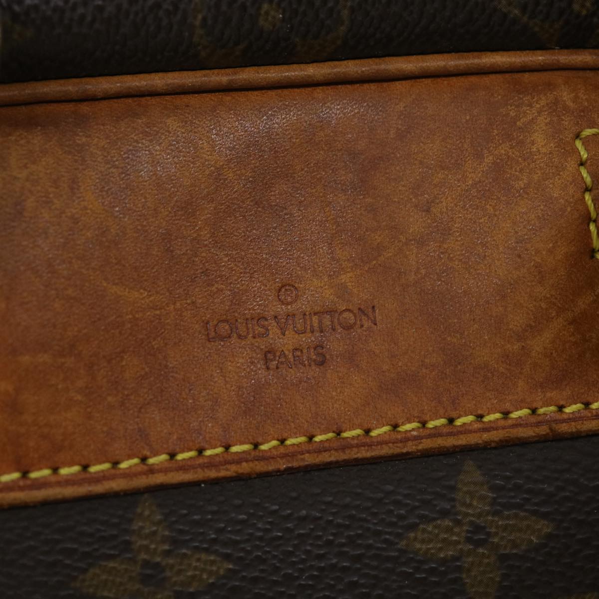 LOUIS VUITTON Monogram Deauville Hand Bag M47270 LV Auth 31226