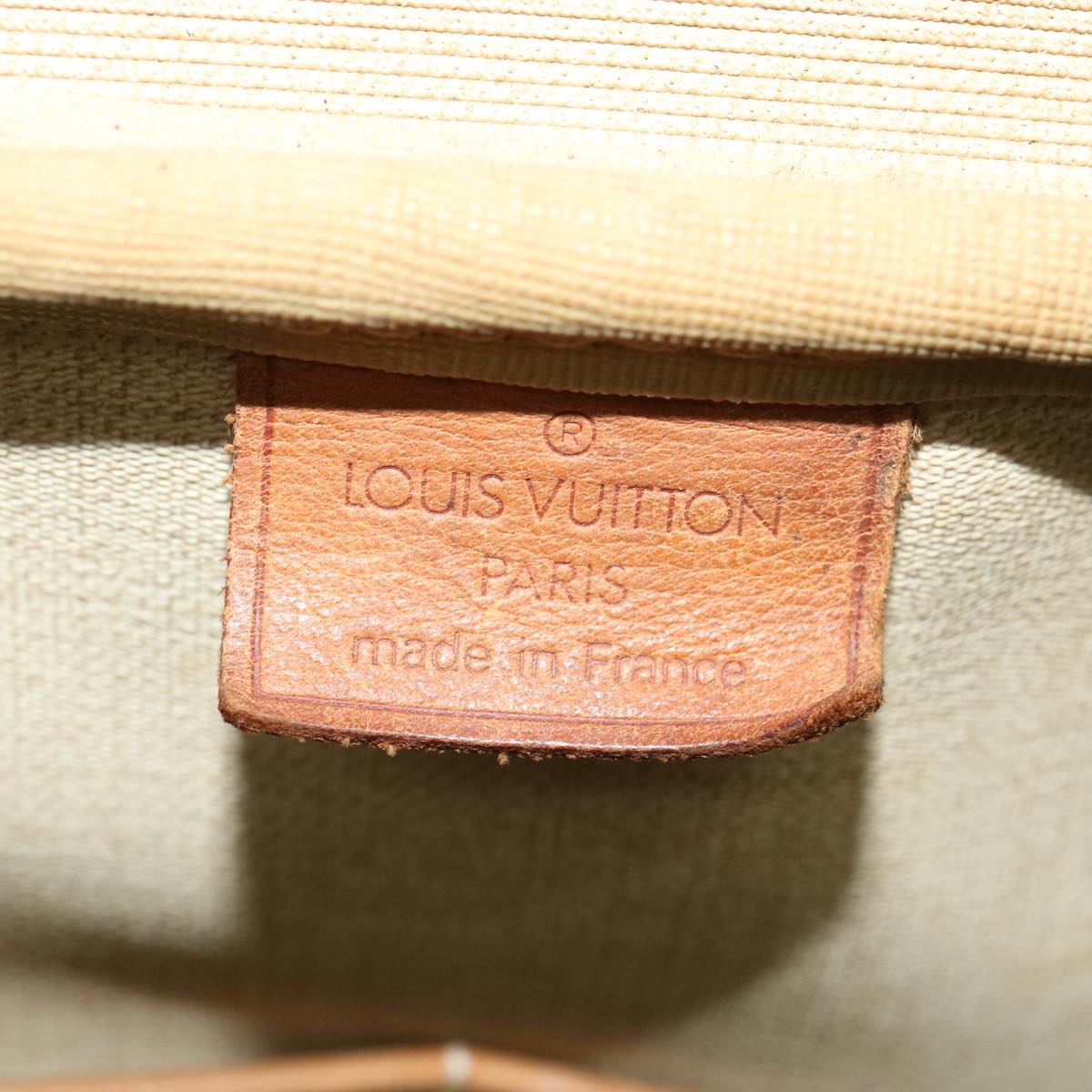 LOUIS VUITTON Monogram Deauville Hand Bag M47270 LV Auth 31226