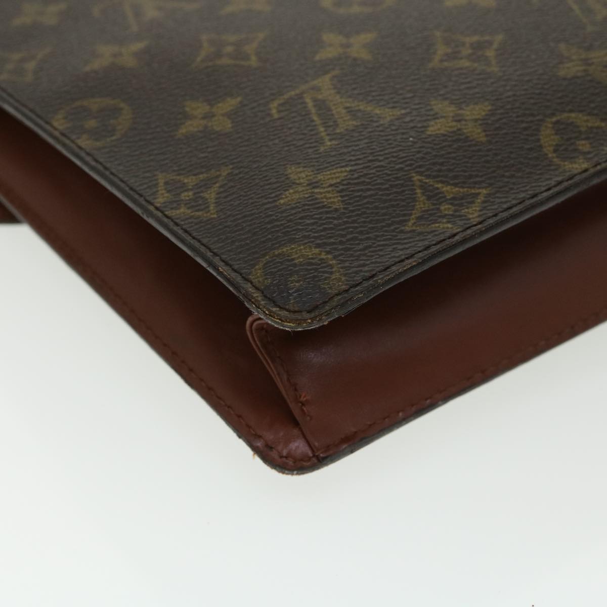 LOUIS VUITTON Monogram Monceau Hand Bag M51185 LV Auth 31231