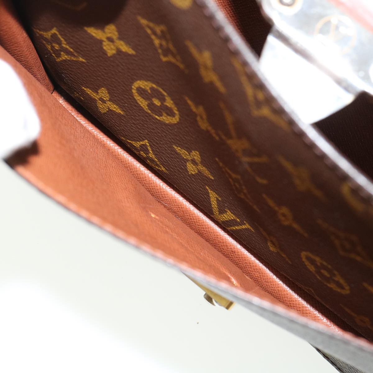 LOUIS VUITTON Monogram Monceau Hand Bag M51185 LV Auth 31231