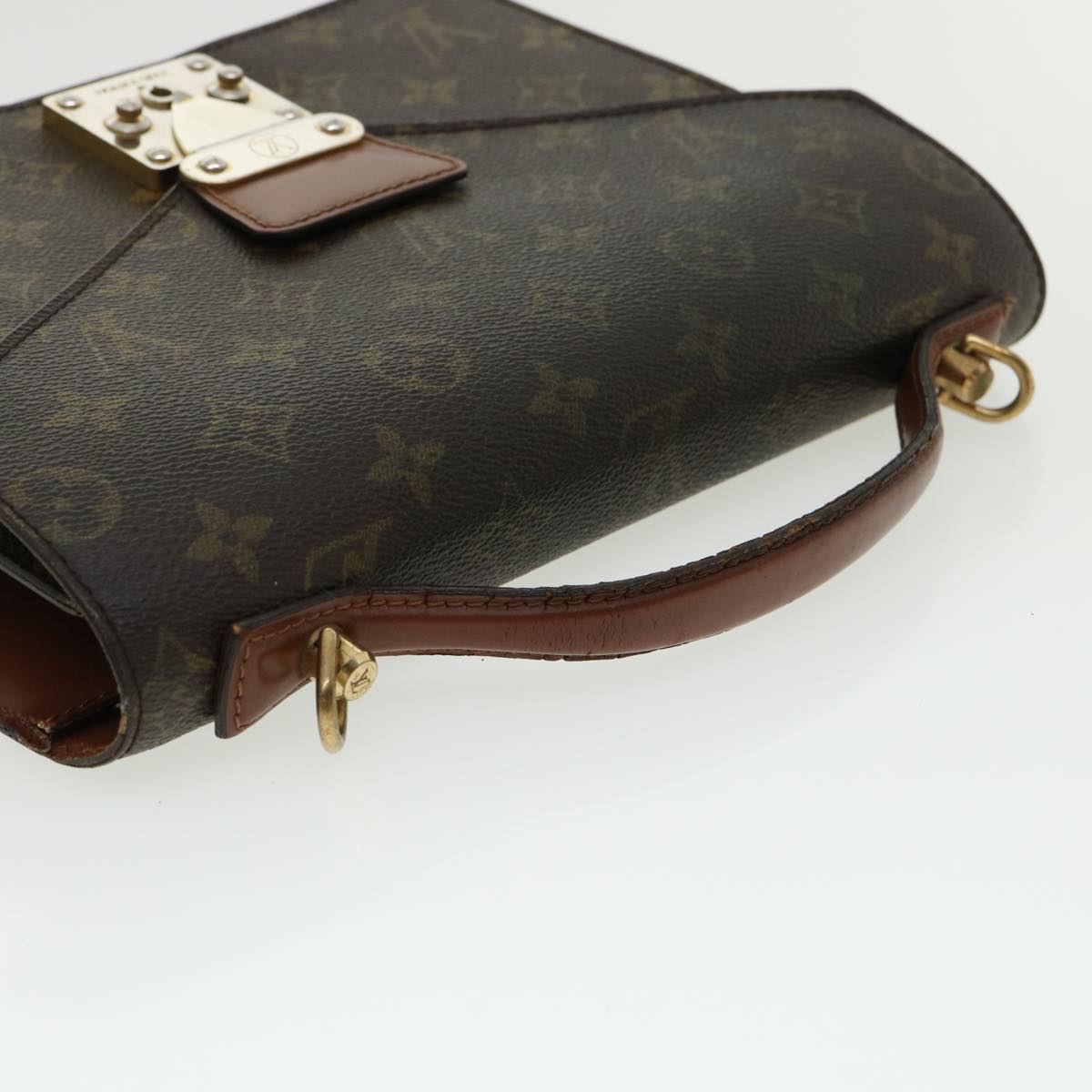 LOUIS VUITTON Monogram Monceau Hand Bag M51185 LV Auth 31231