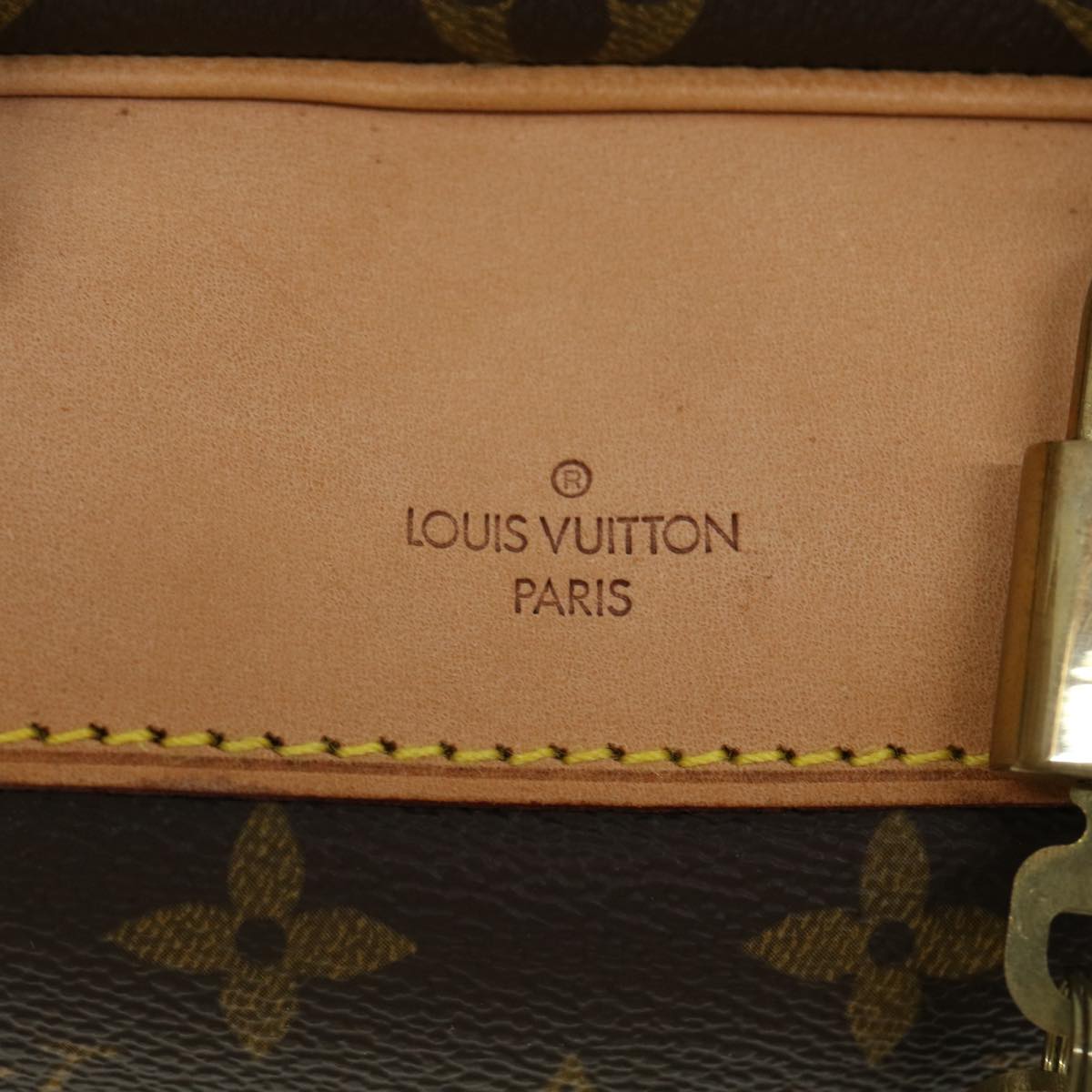 LOUIS VUITTON Monogram Deauville Hand Bag M47270 LV Auth 31235A
