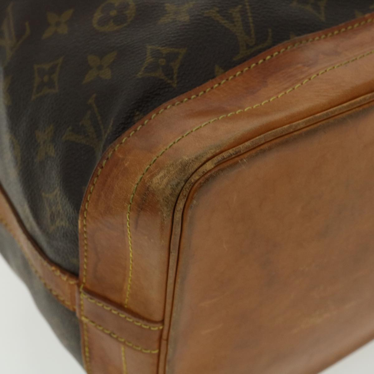 LOUIS VUITTON Monogram Noe Shoulder Bag M42224 LV Auth 31241