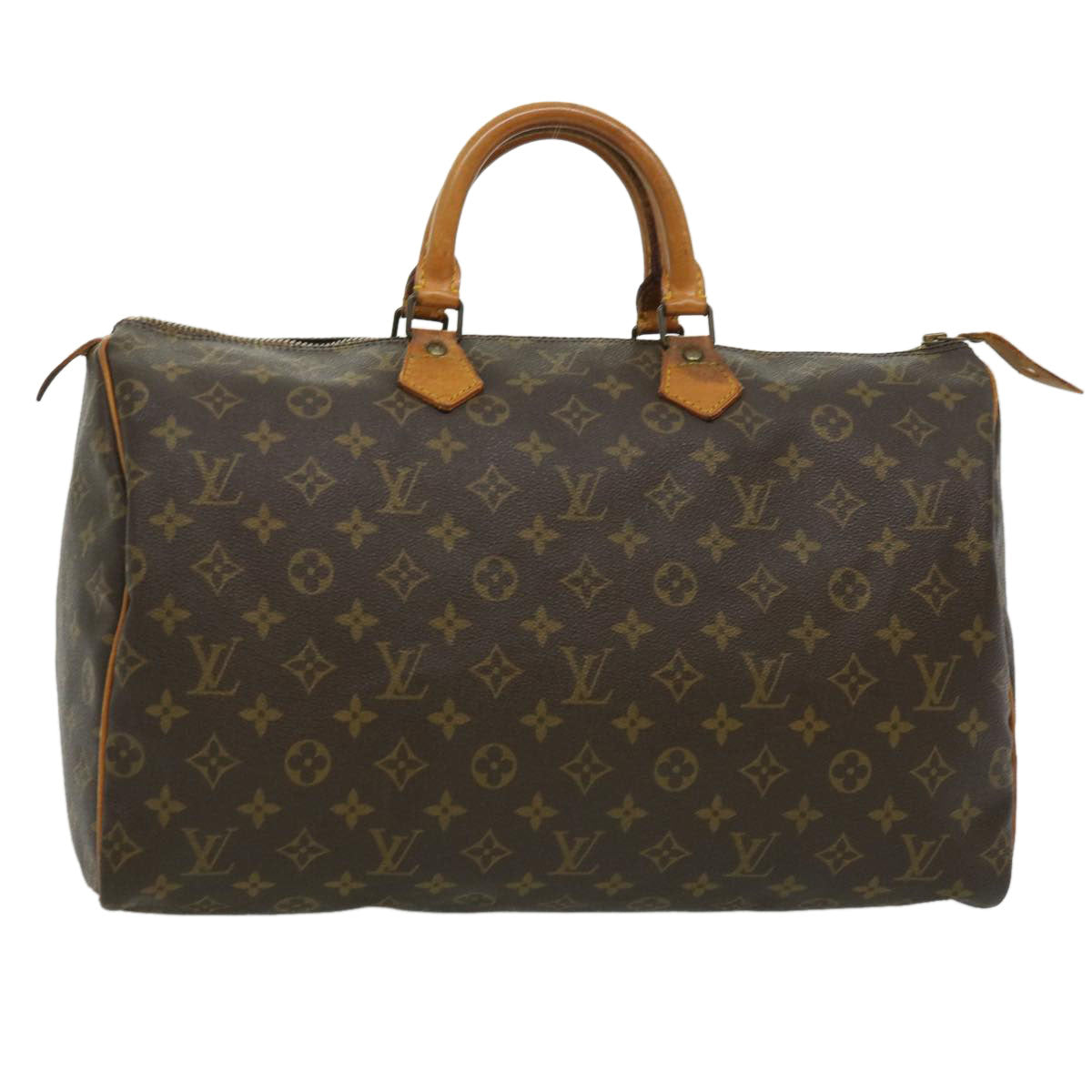 LOUIS VUITTON Monogram Speedy 40 Hand Bag M41522 LV Auth 31244