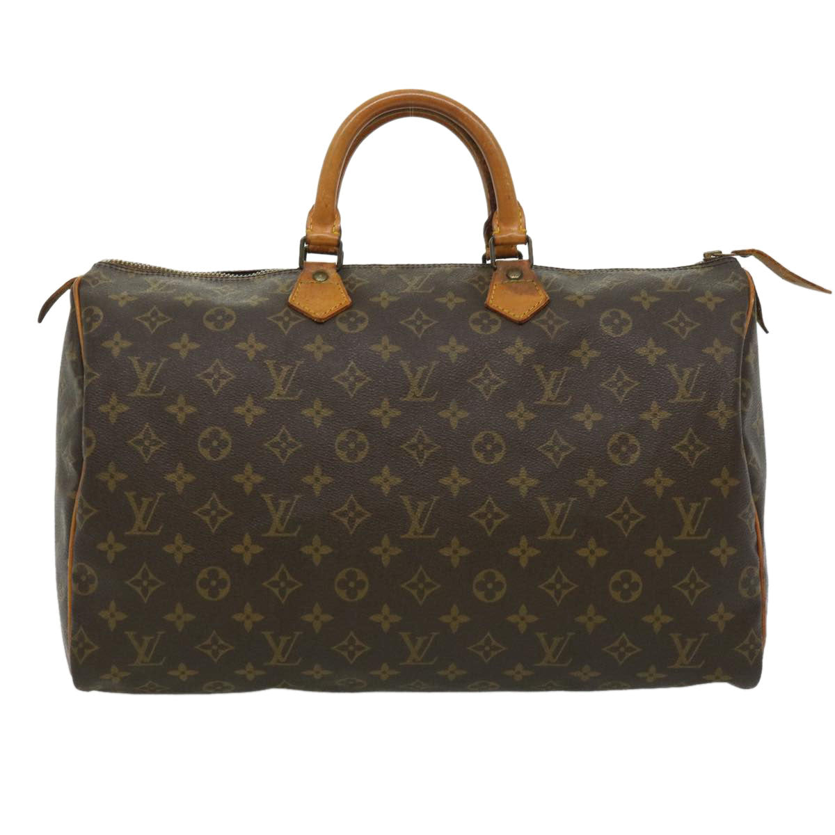 LOUIS VUITTON Monogram Speedy 40 Hand Bag M41522 LV Auth 31244