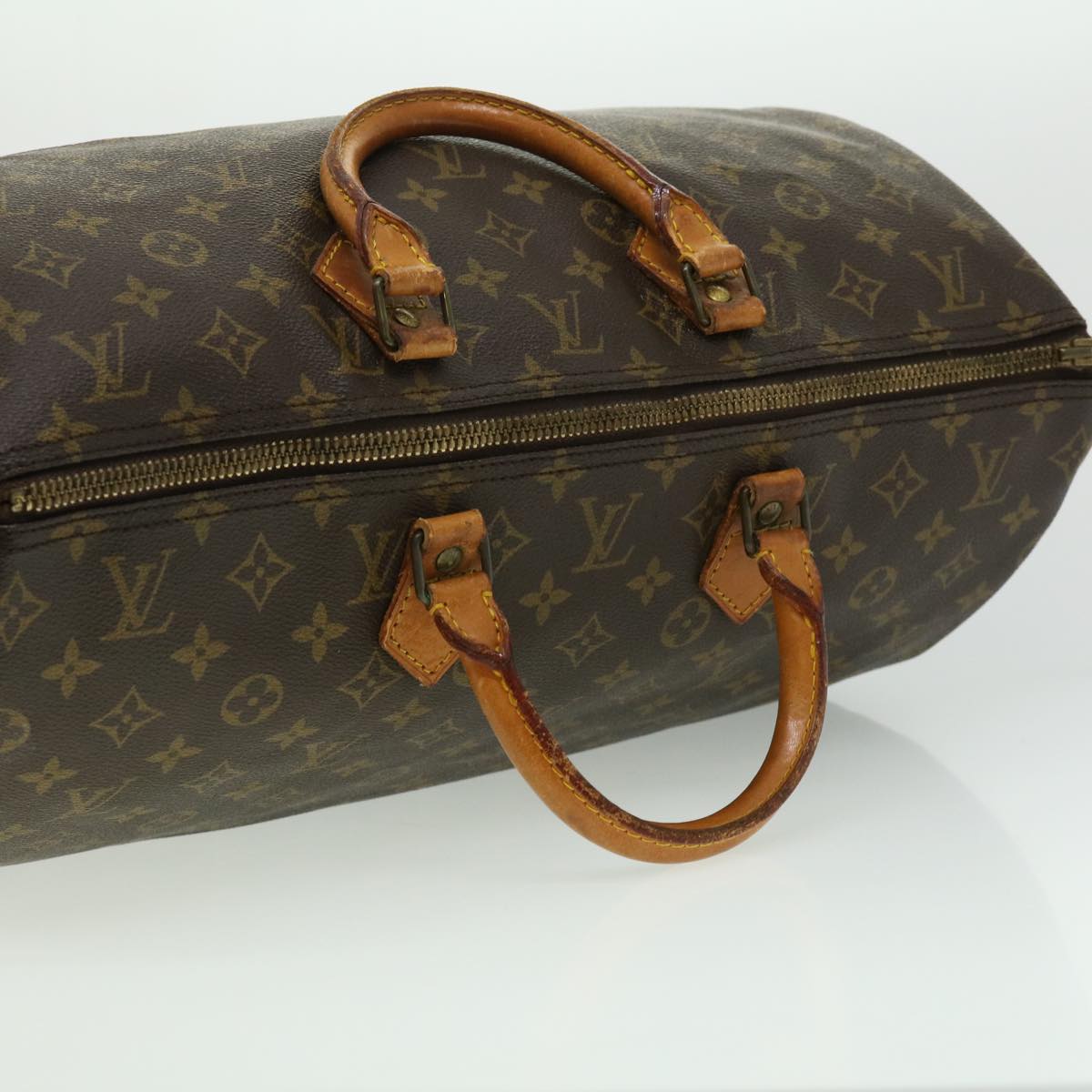 LOUIS VUITTON Monogram Speedy 40 Hand Bag M41522 LV Auth 31244