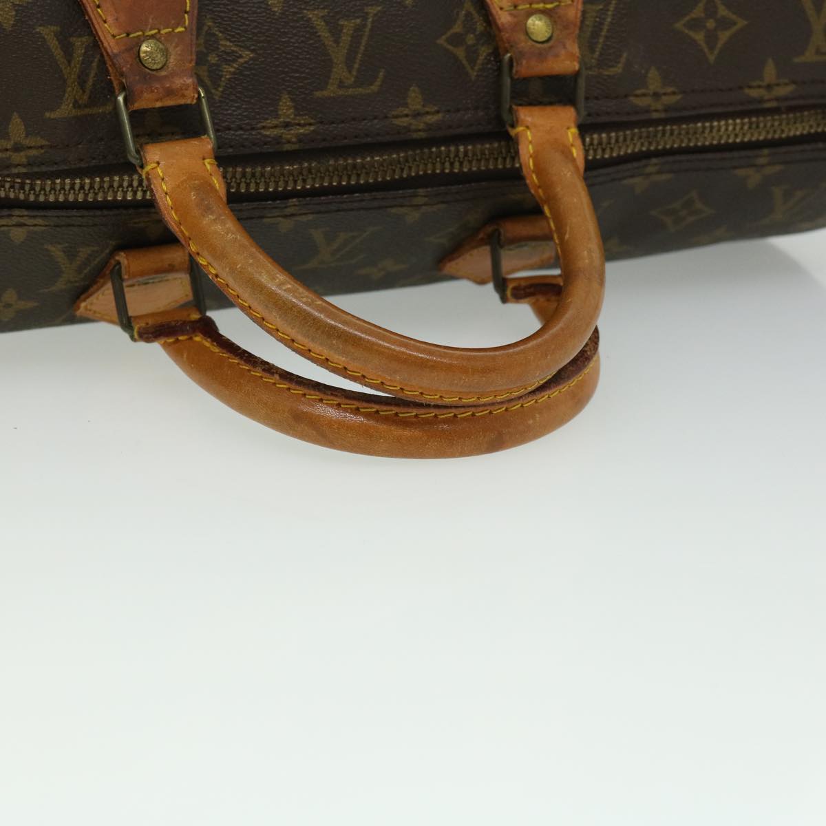 LOUIS VUITTON Monogram Speedy 40 Hand Bag M41522 LV Auth 31244