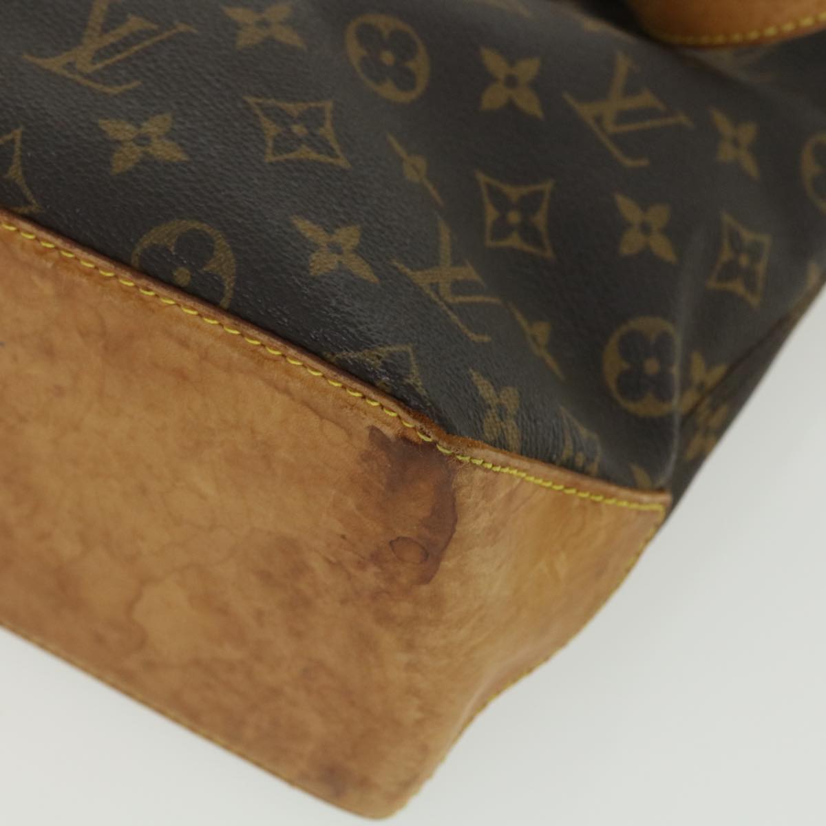 LOUIS VUITTON Monogram Cabas Piano Tote Bag M51148 LV Auth 31246