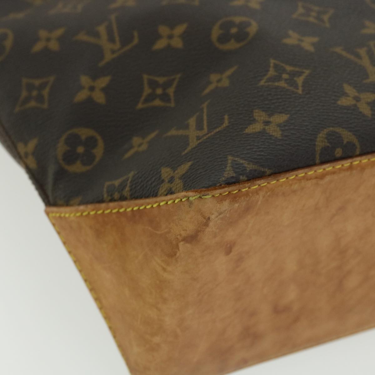 LOUIS VUITTON Monogram Cabas Piano Tote Bag M51148 LV Auth 31246