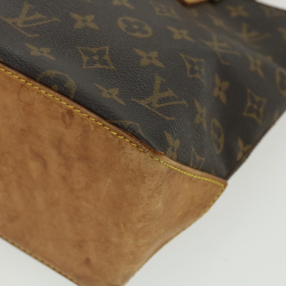 LOUIS VUITTON Monogram Cabas Piano Tote Bag M51148 LV Auth 31246