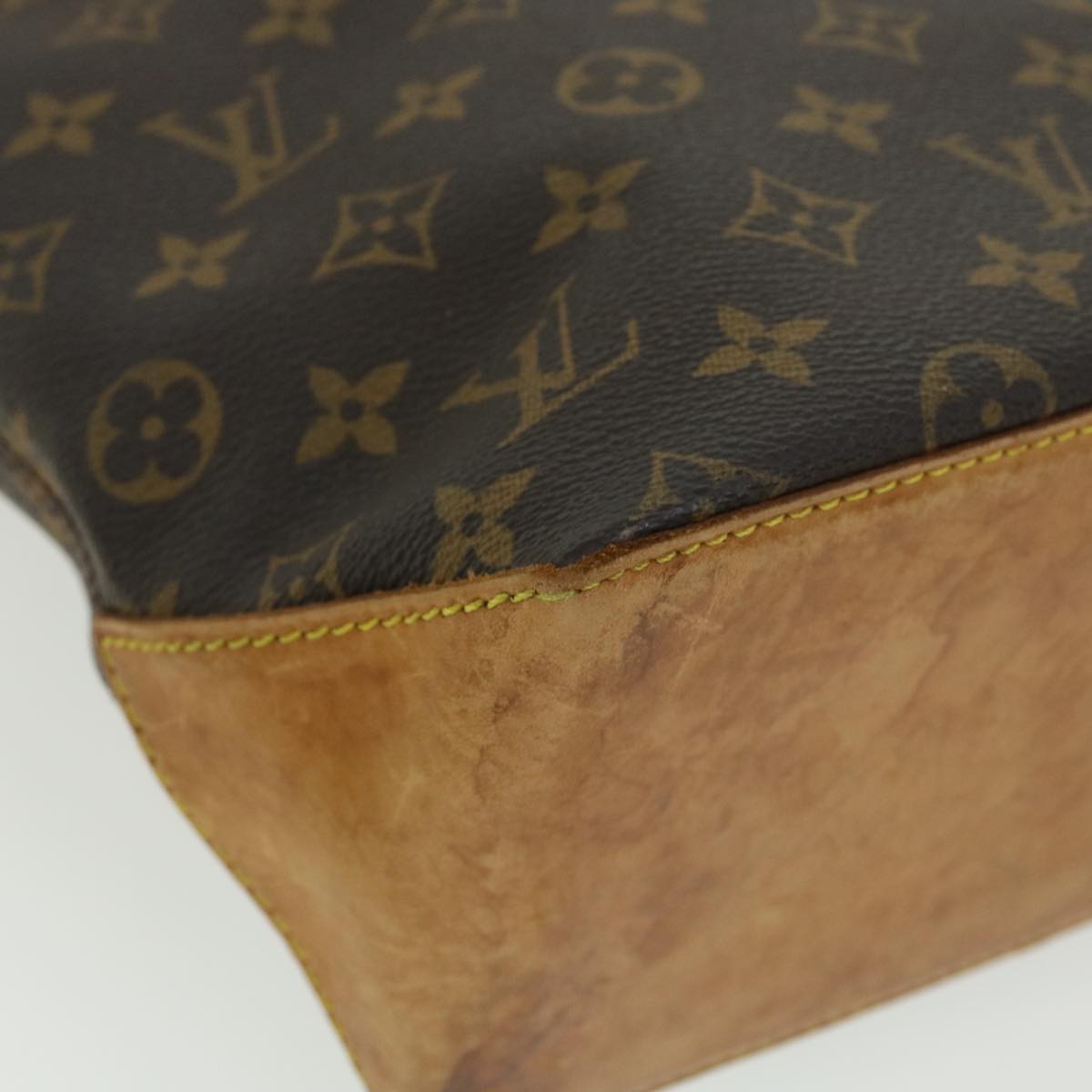 LOUIS VUITTON Monogram Cabas Piano Tote Bag M51148 LV Auth 31246