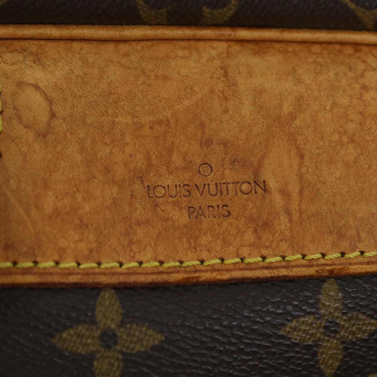 LOUIS VUITTON Monogram Deauville Hand Bag M47270 LV Auth 31249