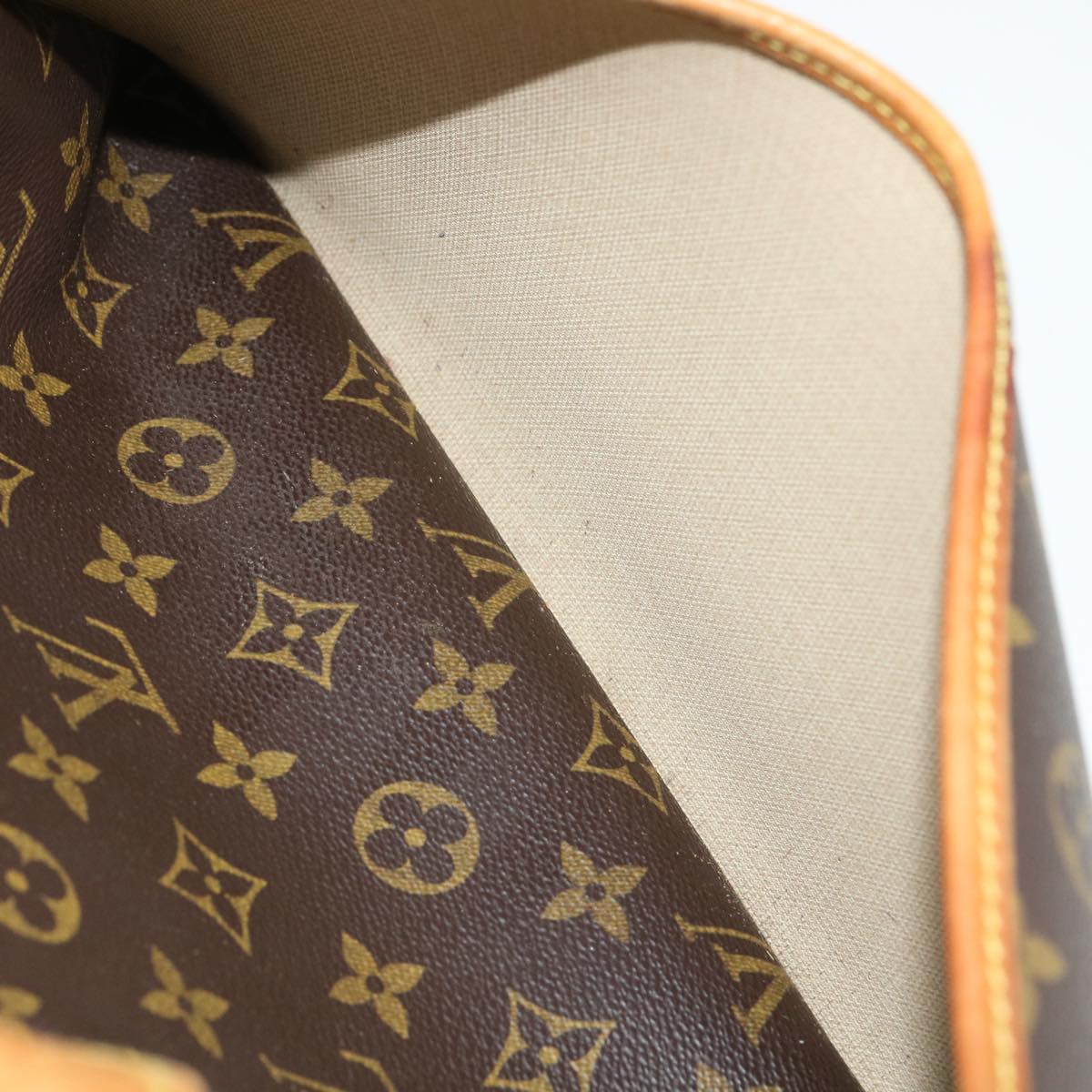 LOUIS VUITTON Monogram Deauville Hand Bag M47270 LV Auth 31249