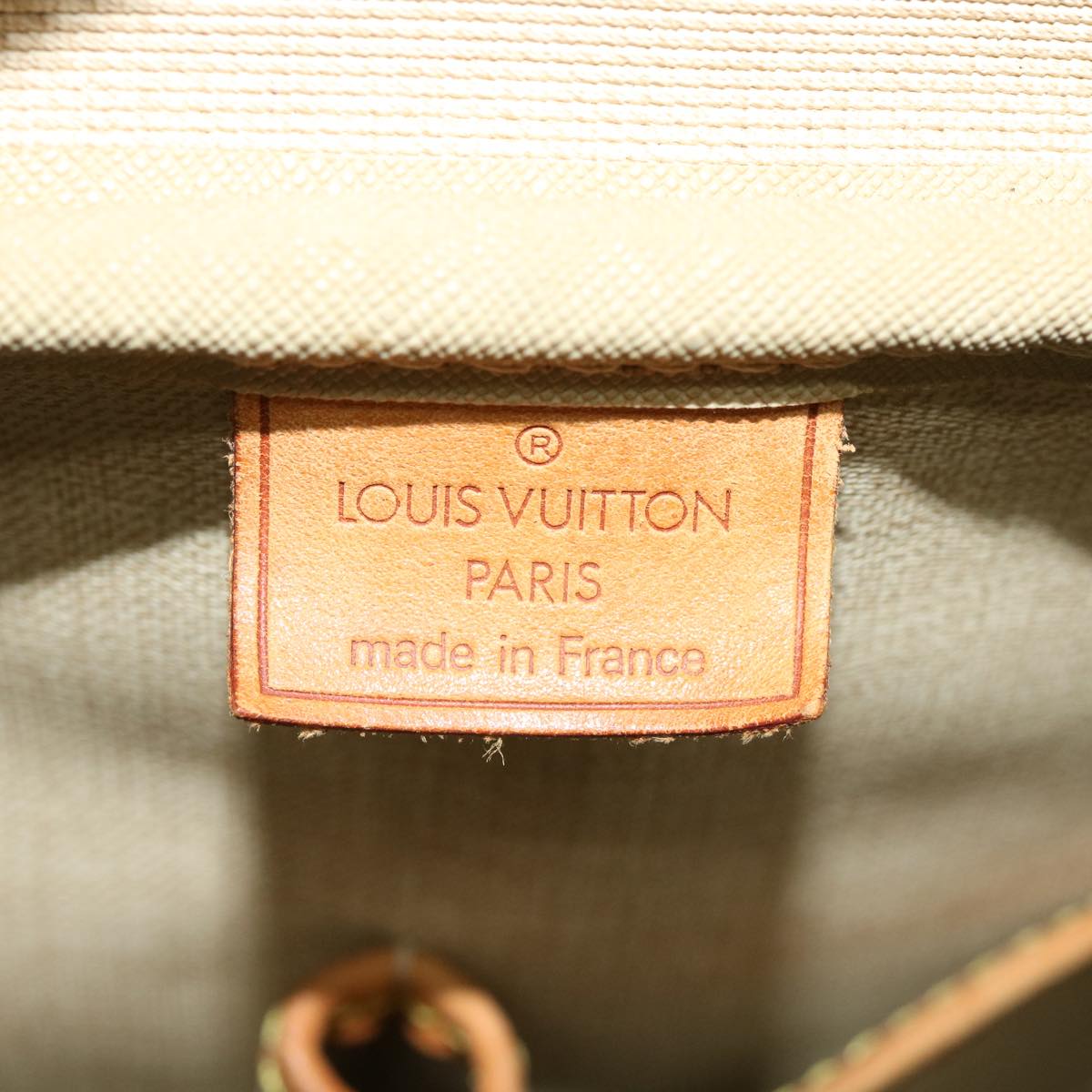 LOUIS VUITTON Monogram Deauville Hand Bag M47270 LV Auth 31249