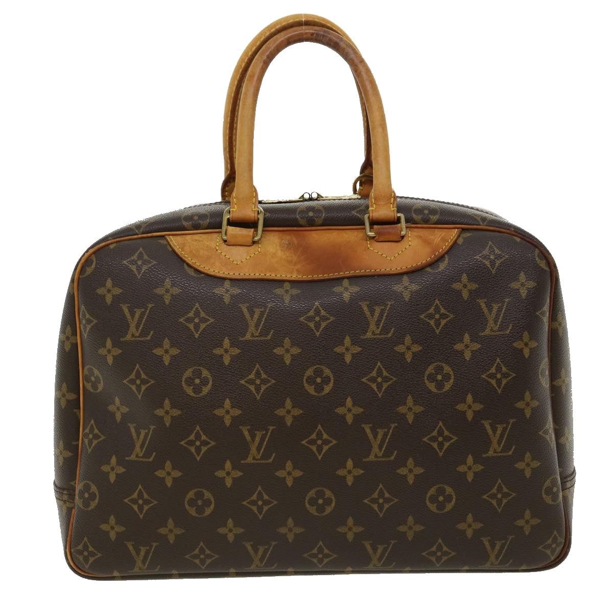 LOUIS VUITTON Monogram Deauville Hand Bag M47270 LV Auth 31249