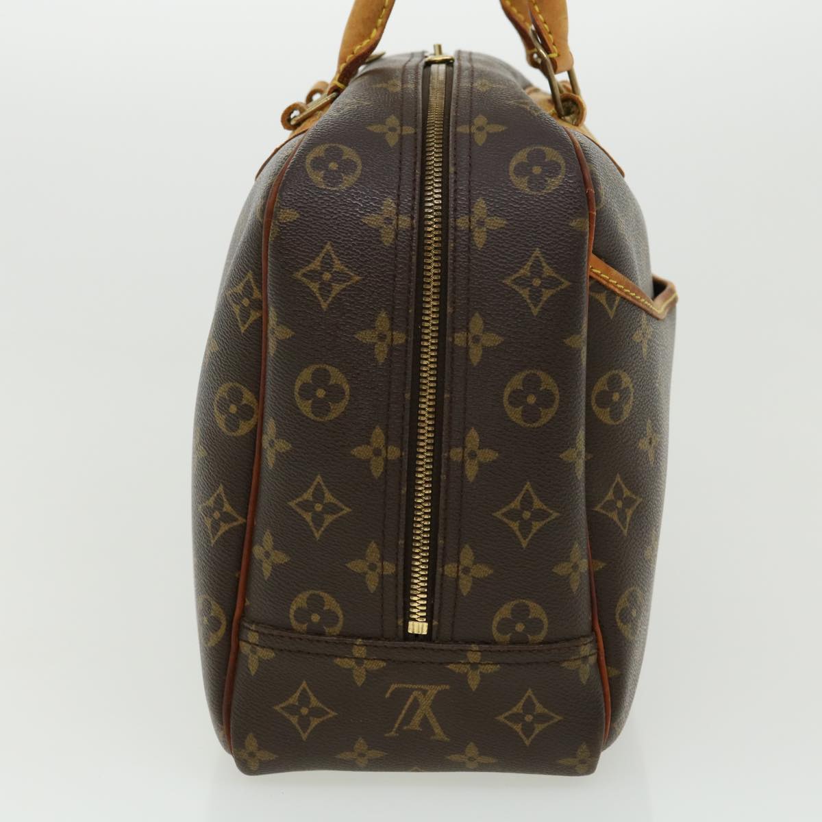 LOUIS VUITTON Monogram Deauville Hand Bag M47270 LV Auth 31249