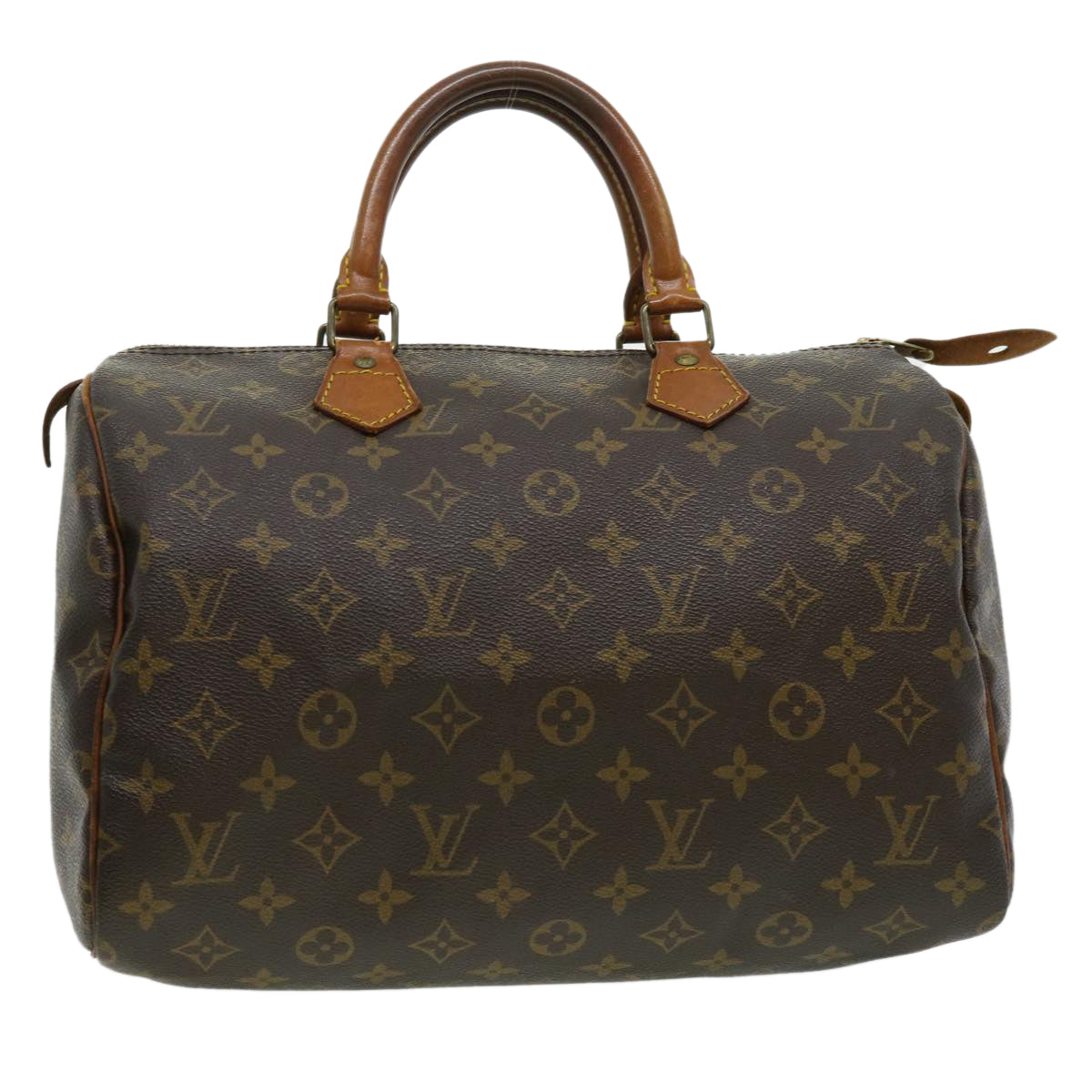 LOUIS VUITTON Monogram Speedy 30 Hand Bag M41526 LV Auth 31269