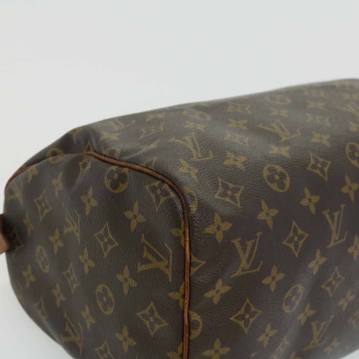 LOUIS VUITTON Monogram Speedy 30 Hand Bag M41526 LV Auth 31269