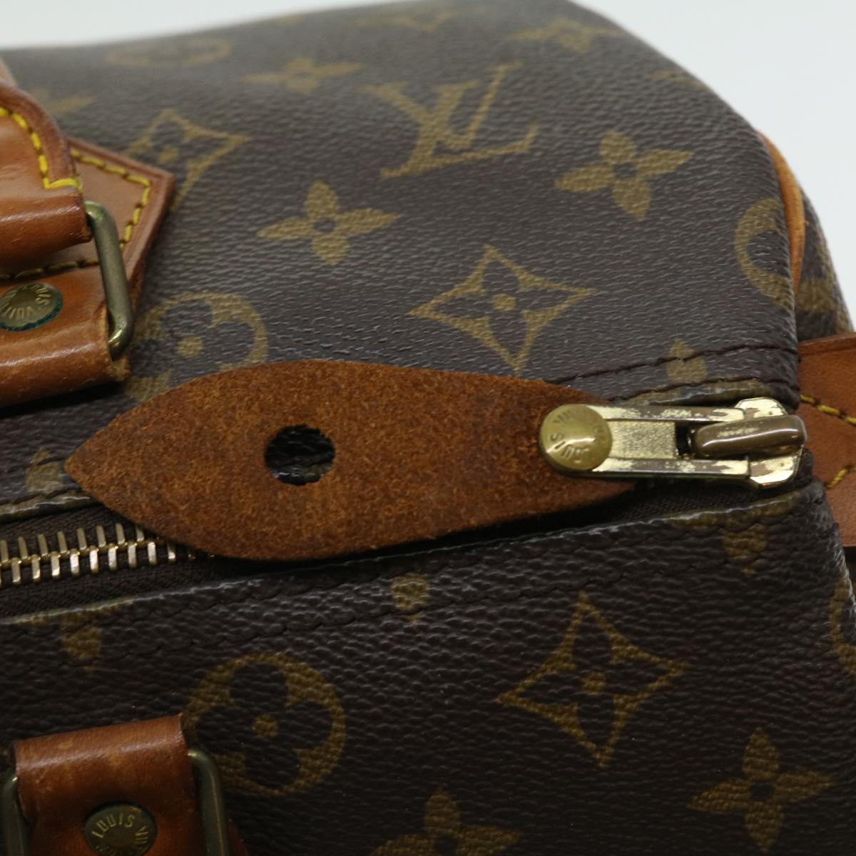 LOUIS VUITTON Monogram Speedy 30 Hand Bag M41526 LV Auth 31269