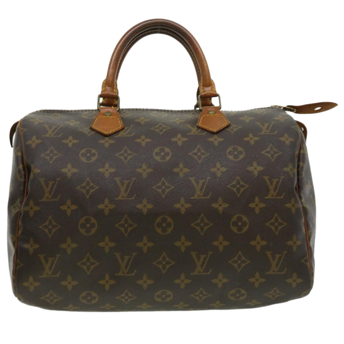 LOUIS VUITTON Monogram Speedy 30 Hand Bag M41526 LV Auth 31269