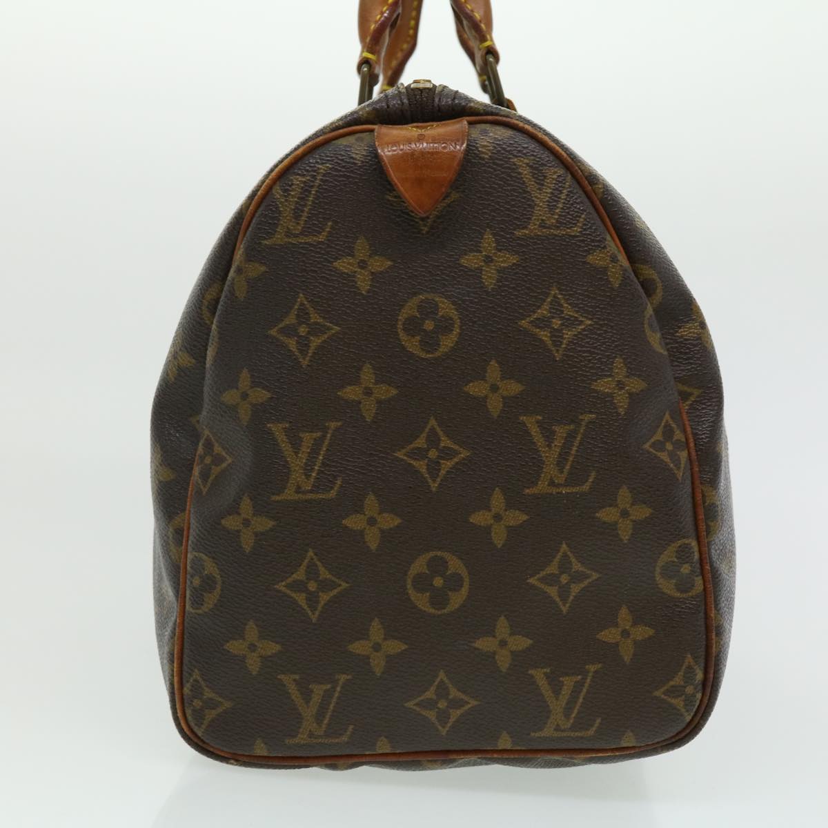 LOUIS VUITTON Monogram Speedy 30 Hand Bag M41526 LV Auth 31269