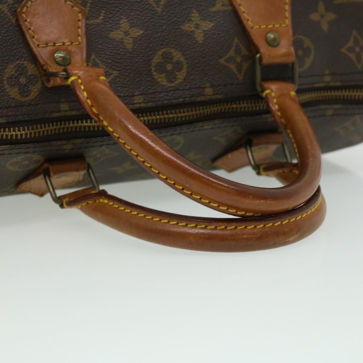 LOUIS VUITTON Monogram Speedy 30 Hand Bag M41526 LV Auth 31269