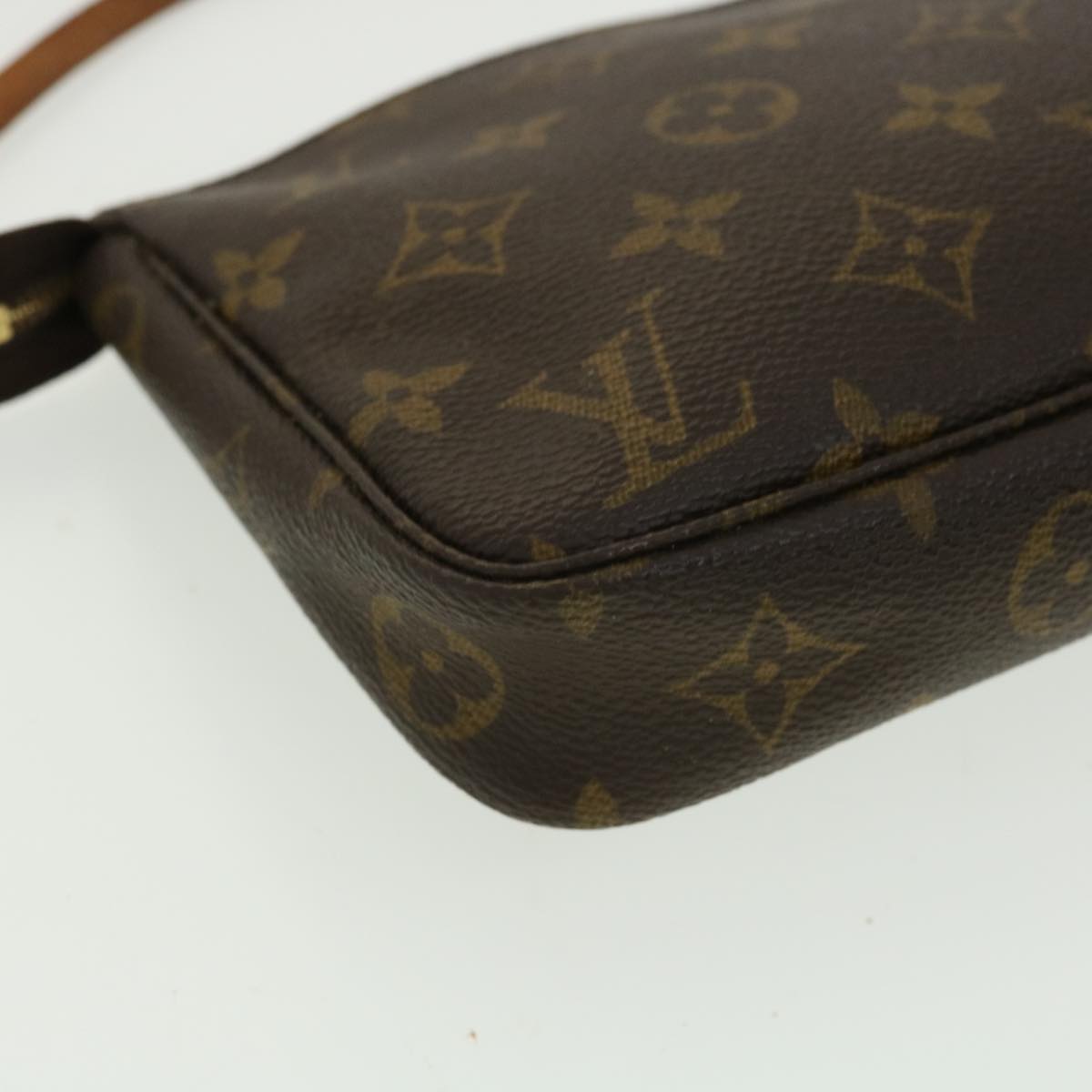 LOUIS VUITTON Monogram Pochette Accessoires Pouch M51980 LV Auth 31334