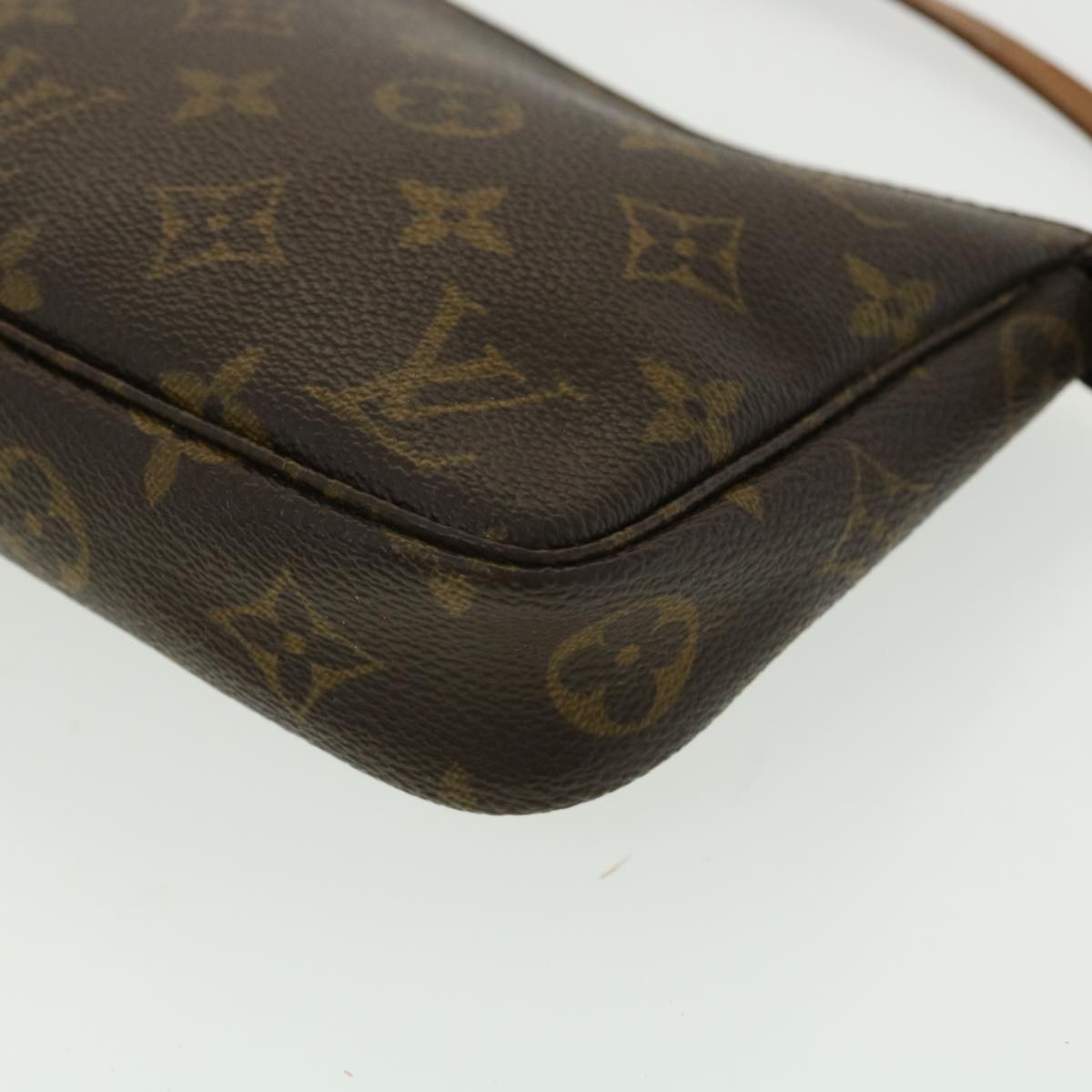 LOUIS VUITTON Monogram Pochette Accessoires Pouch M51980 LV Auth 31334