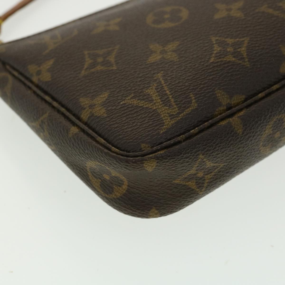 LOUIS VUITTON Monogram Pochette Accessoires Pouch M51980 LV Auth 31334