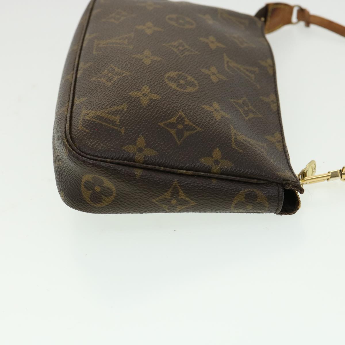 LOUIS VUITTON Monogram Pochette Accessoires Pouch M51980 LV Auth 31334