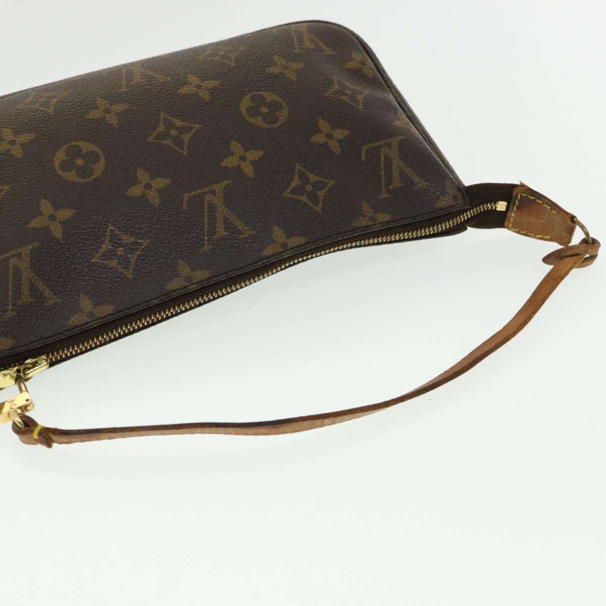 LOUIS VUITTON Monogram Pochette Accessoires Pouch M51980 LV Auth 31334